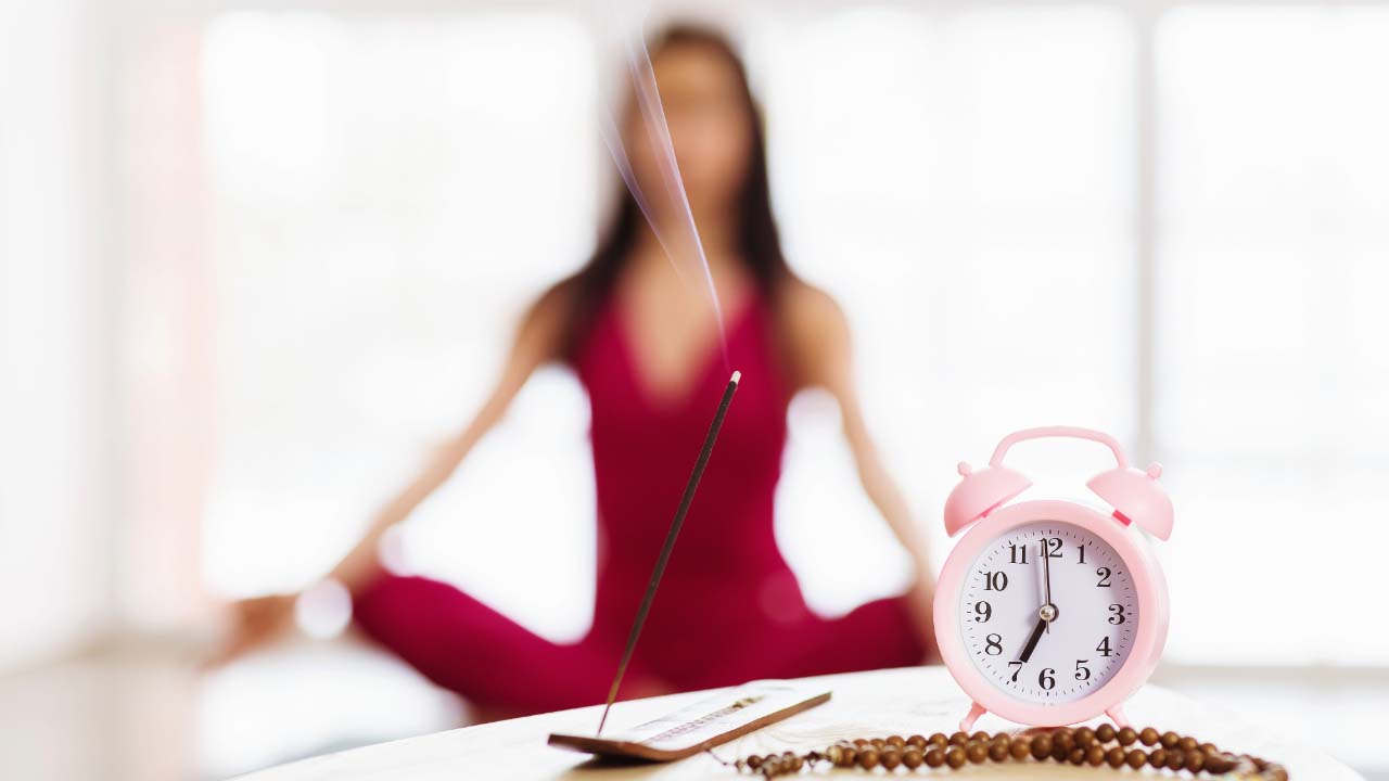 meditation with timer